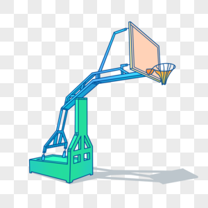 卡通籃球架 趣味與運動的完美融合